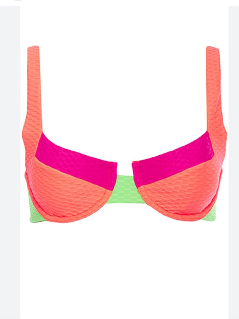 Vetchy Laguna Bikini tricolor Top Small